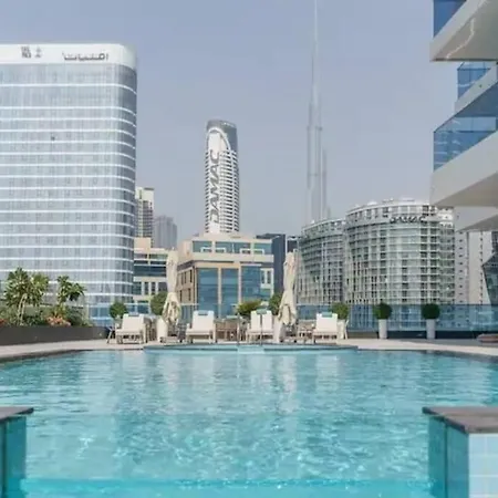 Canal Access Studio, 1 Min Walk To Business Bay Marina Dubai Exterior photo